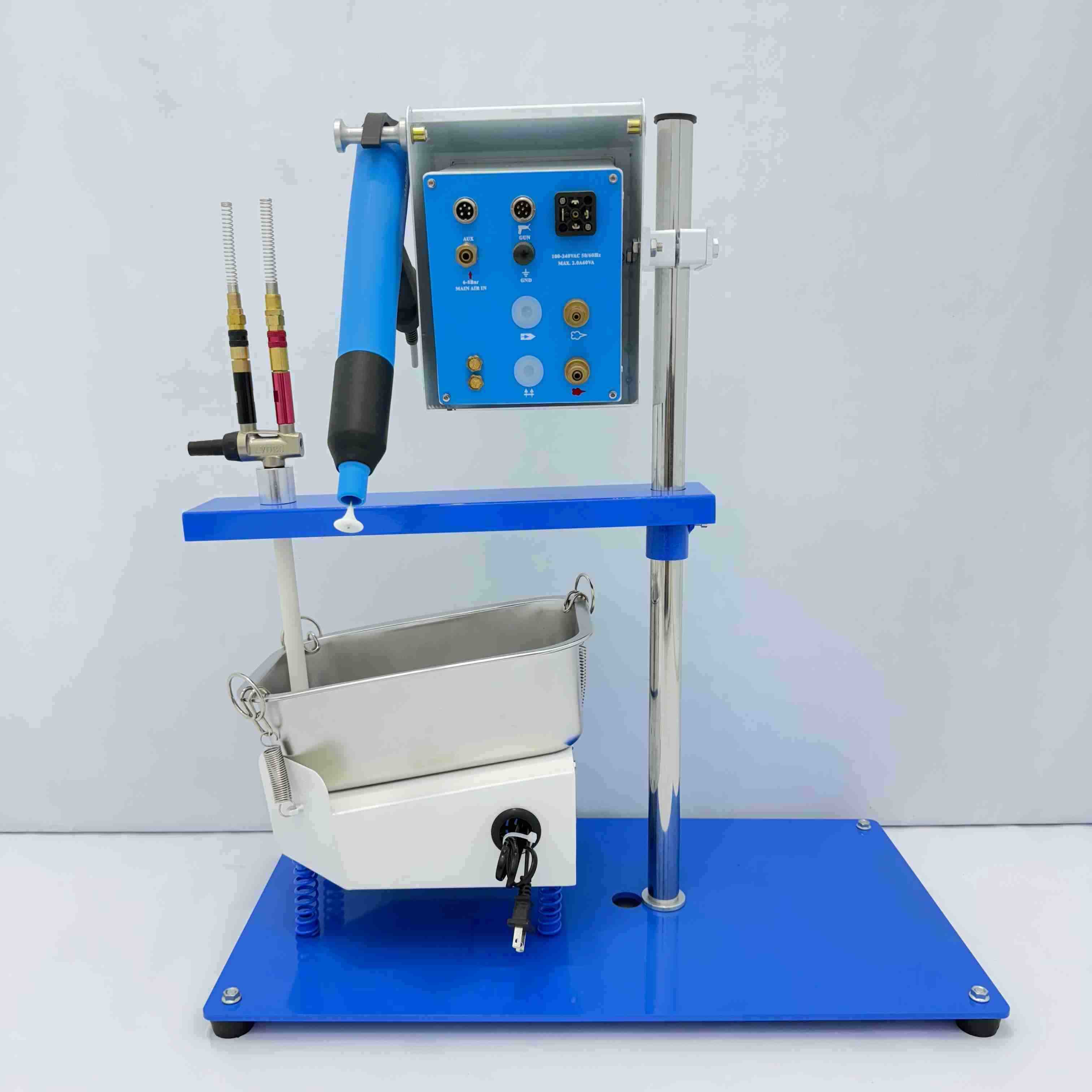 Electrostatic powder coating devices
