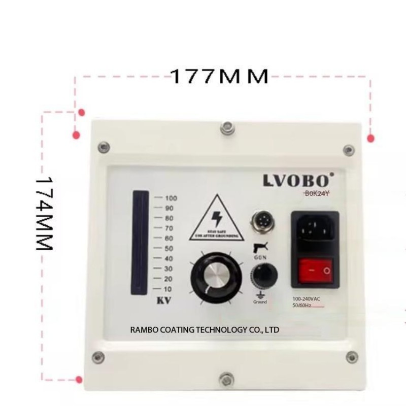 Portable Laboratory Electrostatic Powder Spray Gun