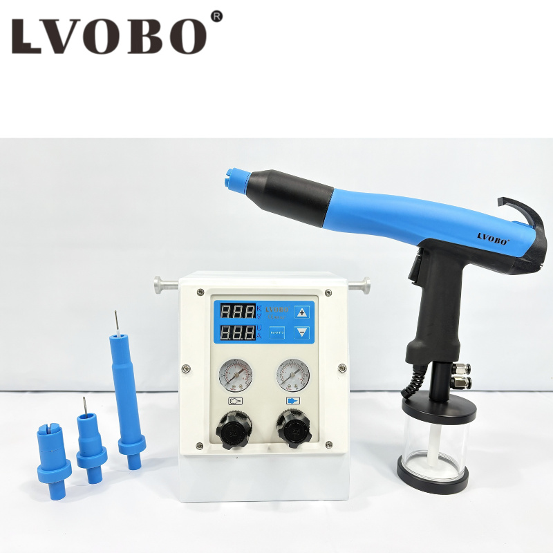 Laboratory electrostatic spray gun